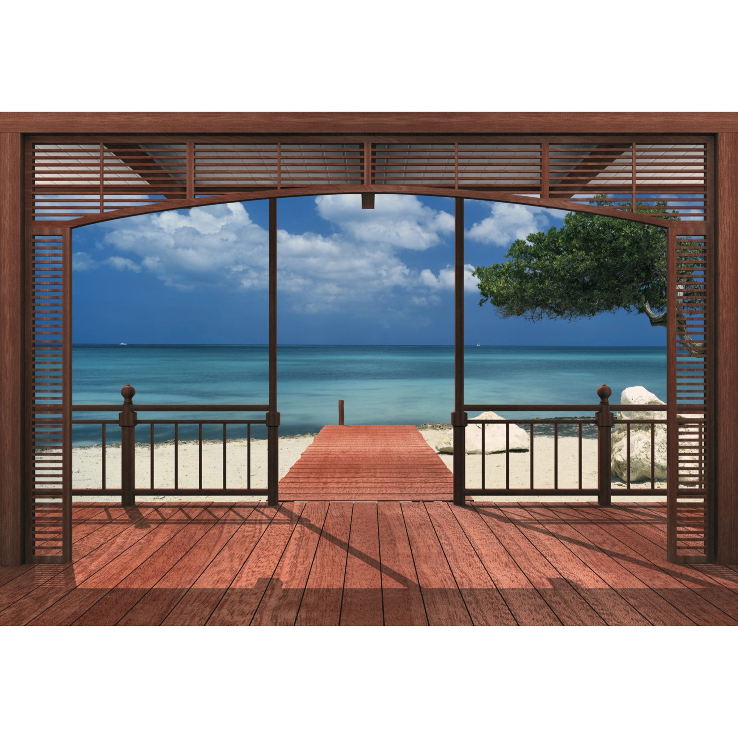 Komar Papírová fototapeta El Paradiso 388 x 270 cm