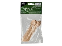 Papstar Lžičky kávové dřevěné 10 ks