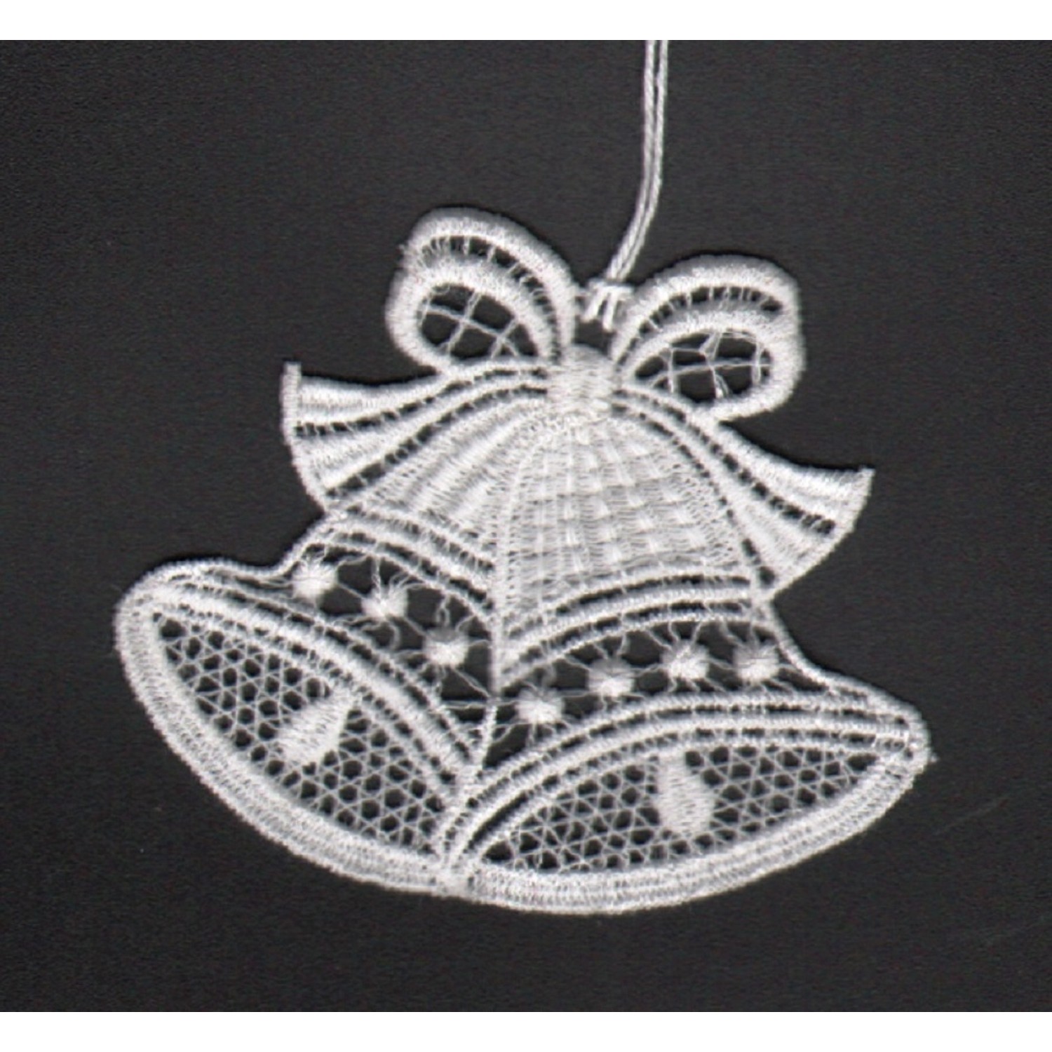 Háčkované zvony 8x7cm Anděl Přerov s.r.o.