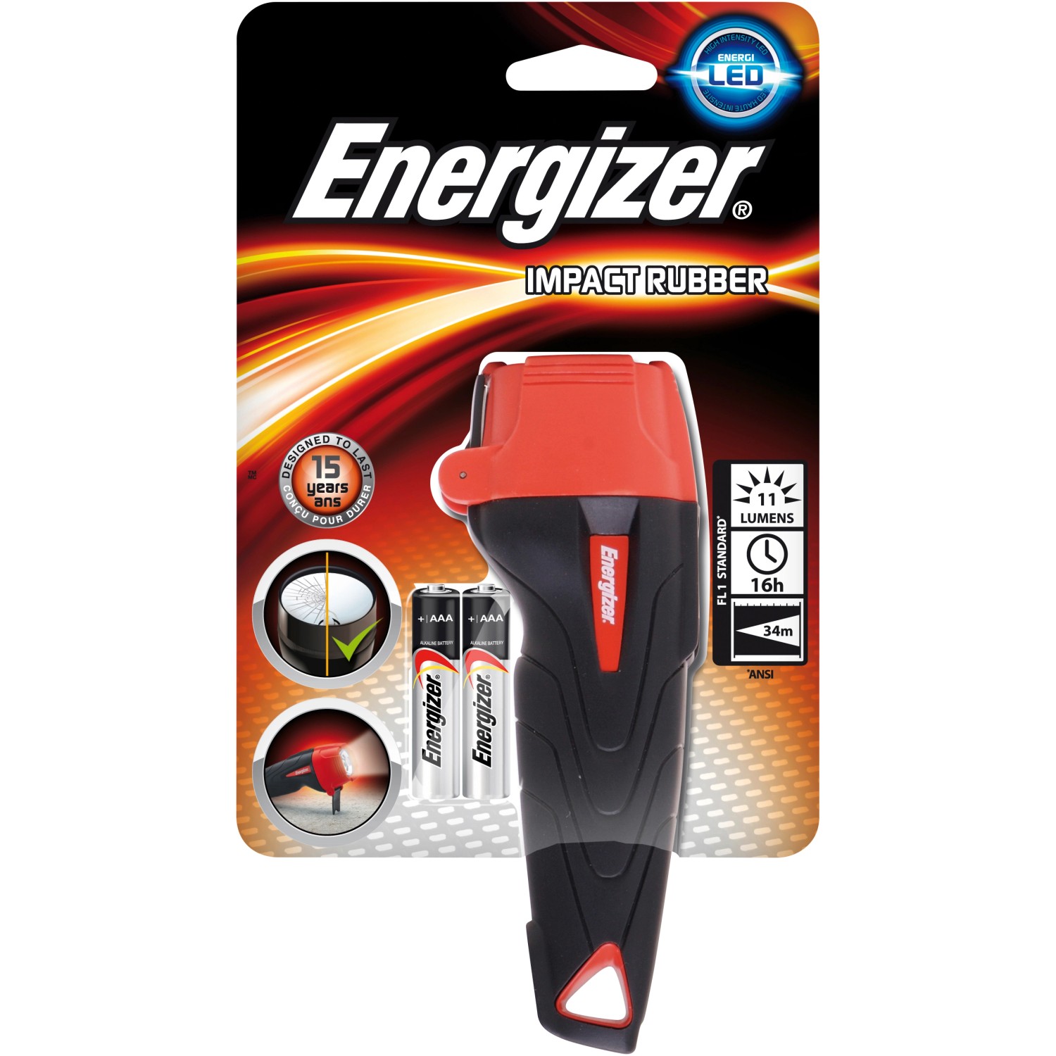 Energizer Svítilna Impact LED 2AAA, 1 ks