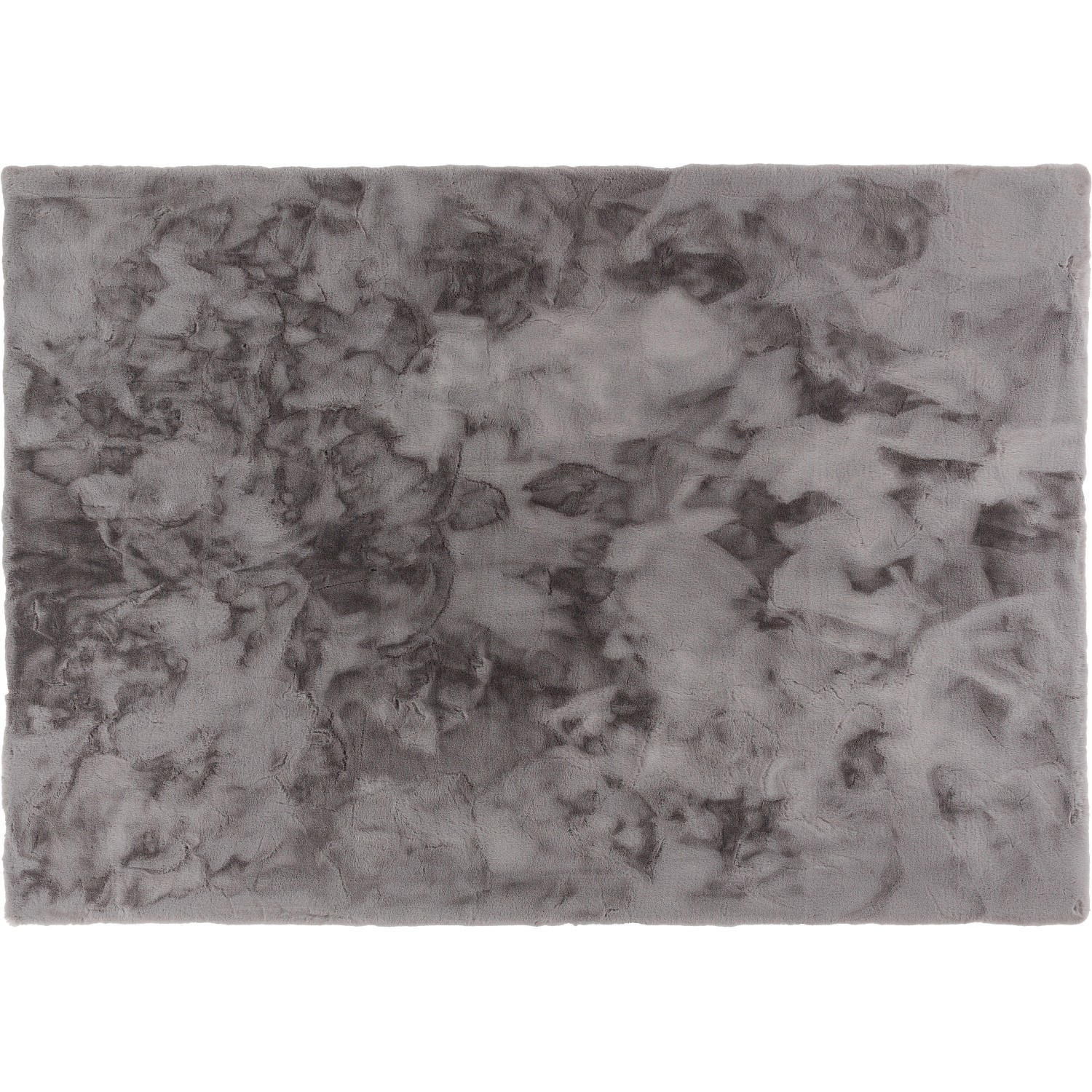 Schöner Wohnen Umělá kožešina Tender, šedá, 80 x 150 cm