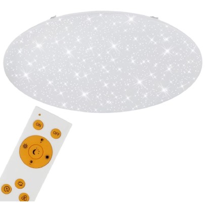 Briloner LED svítidlo s efektem hv. nebe 80W, 6500lm, 3000-6000K pr. 76 x 12,5cm