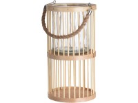 Koopman Bambusová lucerna vysoká přírodní pr. 16 x 30 cm Koopman Bambusová lucerna vysoká přírodní pr. 16 x 30 cm