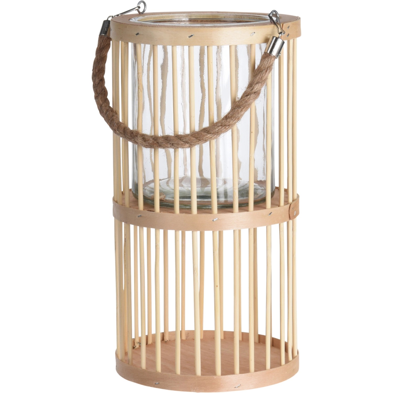 Koopman Bambusová lucerna vysoká přírodní pr. 16 x 30 cm