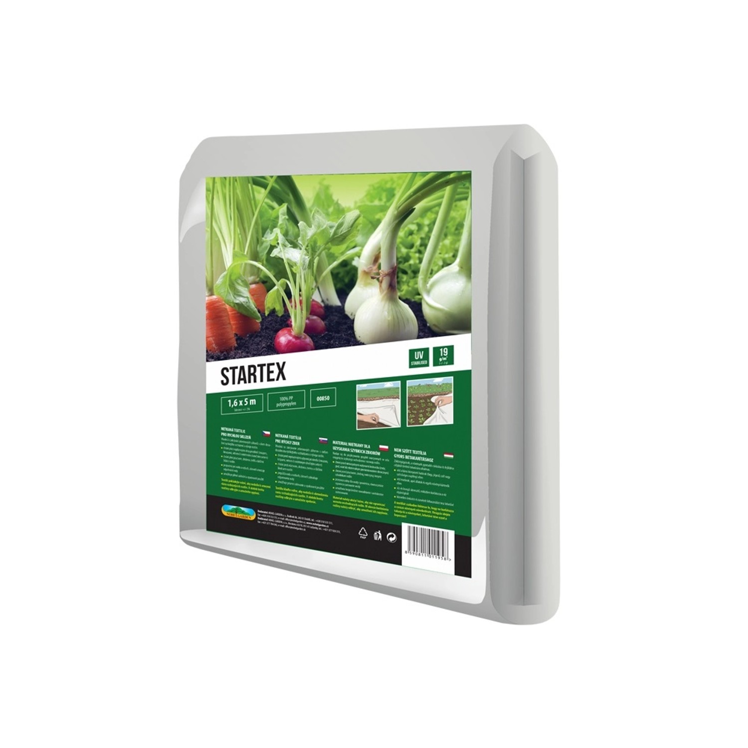 Textilie 1,6 x 5 m / k rychlení / bílá