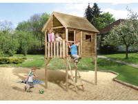 Weka Dětský domeček na hraní Tabaluga 815, tlaková impregnace, 125 x 235 cm Weka Dětský domeček na hraní Tabaluga 815, tlaková impregnace, 125 x 235 cm