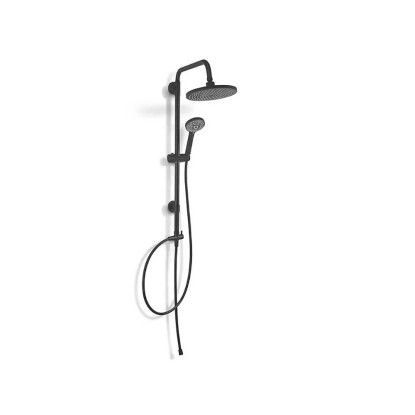 Hlavový sprchový set matná černá