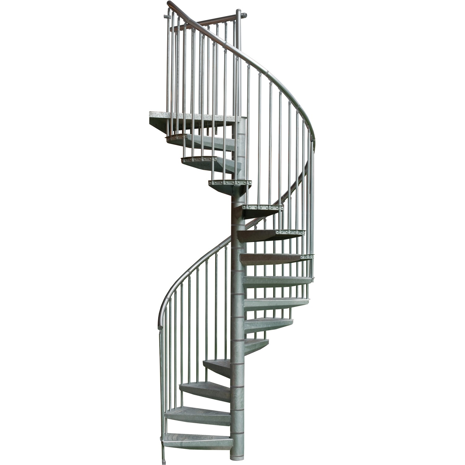 Minka STAIRS Venkovní točité schodiště Rondo Zink Plus pr. 140 cm