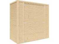 Bertilo Dřevěný domek na nářadí Box 1, přírodní, 208 x 103 cm Bertilo Dřevěný domek na nářadí Box 1, přírodní, 208 x 103 cm