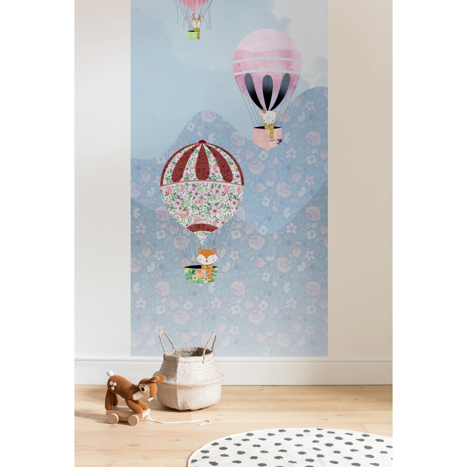 Komar Vliesová fototapeta Happy Balloon 100 x 250 cm