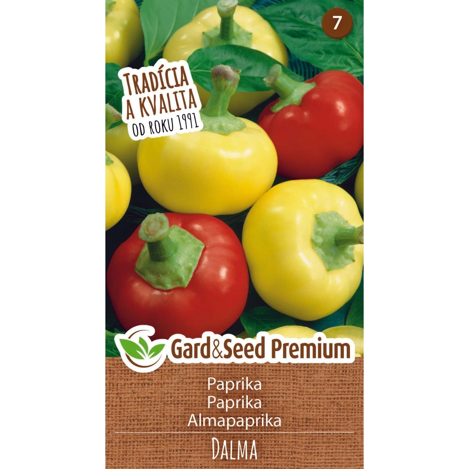 GardenSeed Premium Semínka Paprika Dalma