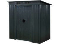 Floraworld Zahradní domek s pultovou střechou vel. I antracit 195 x 121 x 196 cm