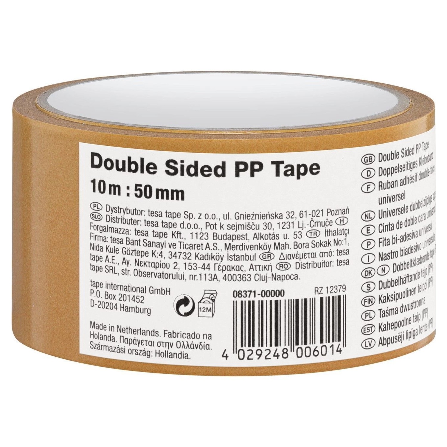 Tesa Lepicí oboustranná páska 50 mm x 10 m