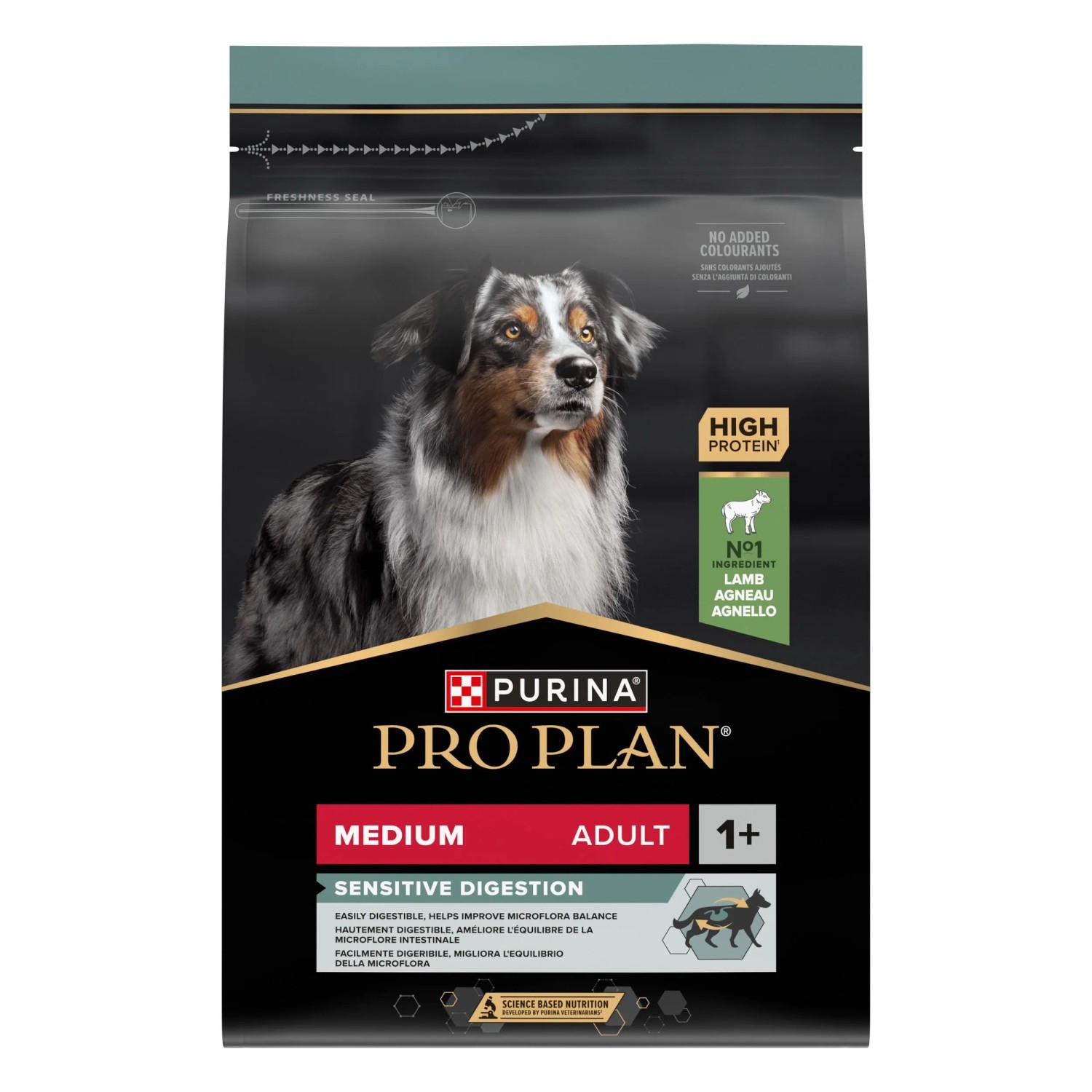 PRO PLAN Medium Adult Sensitive Digestion Granule pro psy jehněčí 3 kg