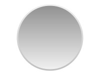 Kristall-Form Fasetové zrcadlo Tondo, stříbrné, pr. 45 cm