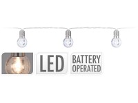 Koopman Světelný LED řetěz s žárovkami 10 LED, 165 cm