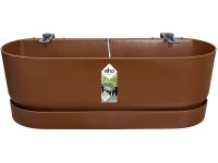 elho Květináč Greenville Easy Balcony zázvorově hnědý, 52 x 19 x 21 cm