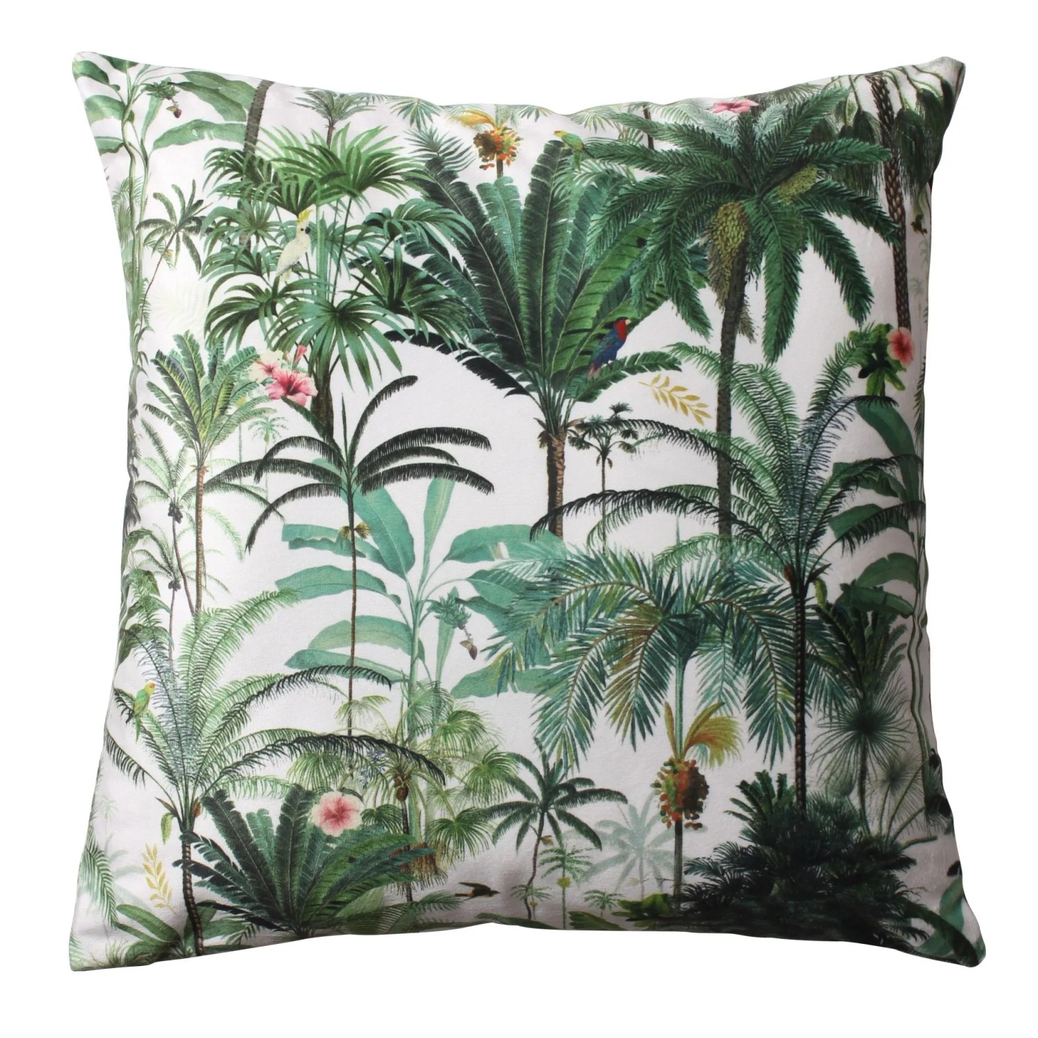 SPLENDID Polštář dekorativní MALUKO bílo-zelený 45 x 45 cm