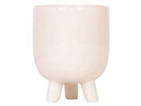 Keramický květináč Gummy bílý pr. 9 x 10 cm Keramický květináč Gummy bílý pr. 9 x 10 cm