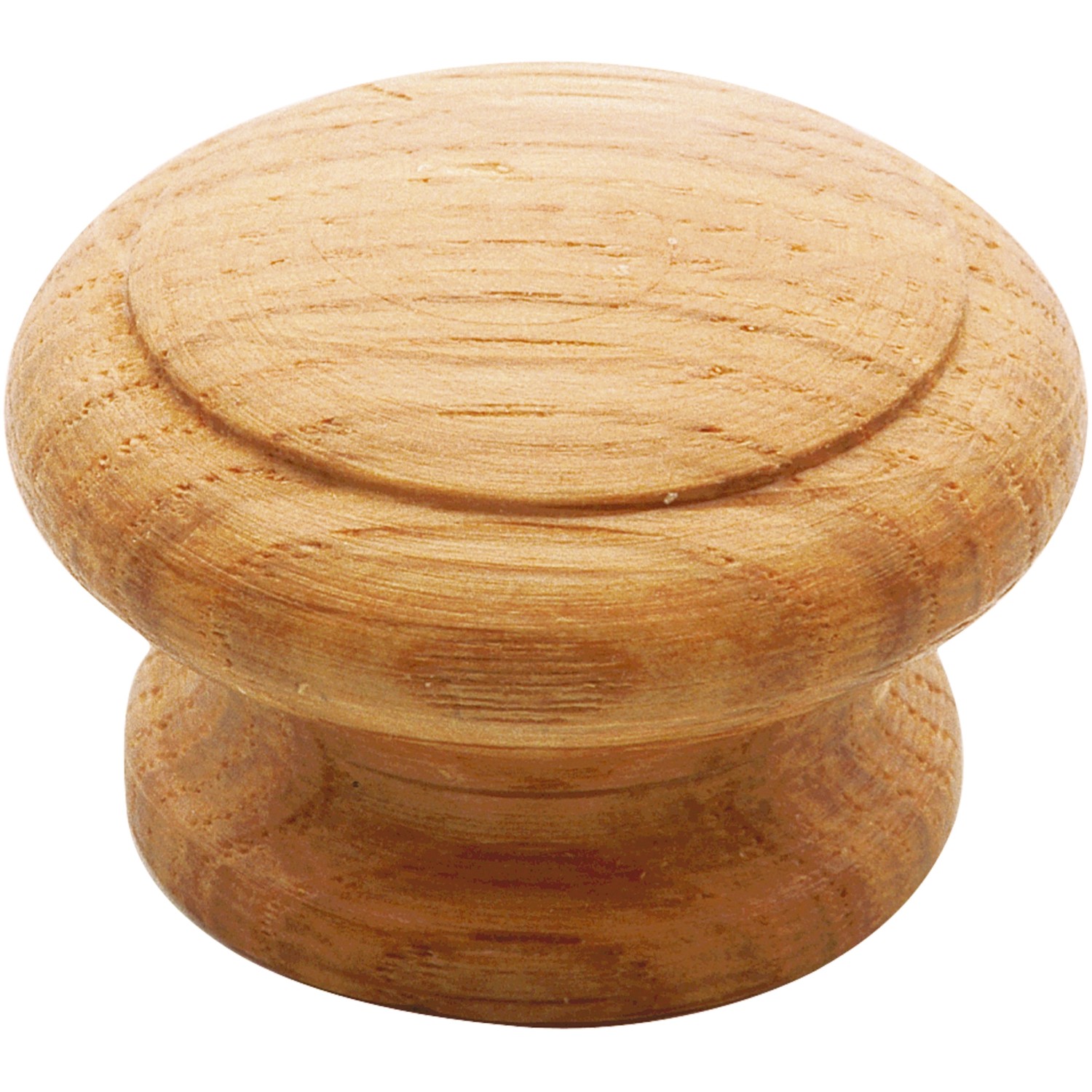 Siro Nábytkový knoflík, z dubového dřeva, přírodní, lakovaný, průměr 44 mm