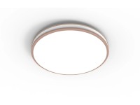 EURAKLES LED stropní svítidlo RETRO, 36 W, 2800 lm, IP44, zlatá, pr 43 x 6 cm