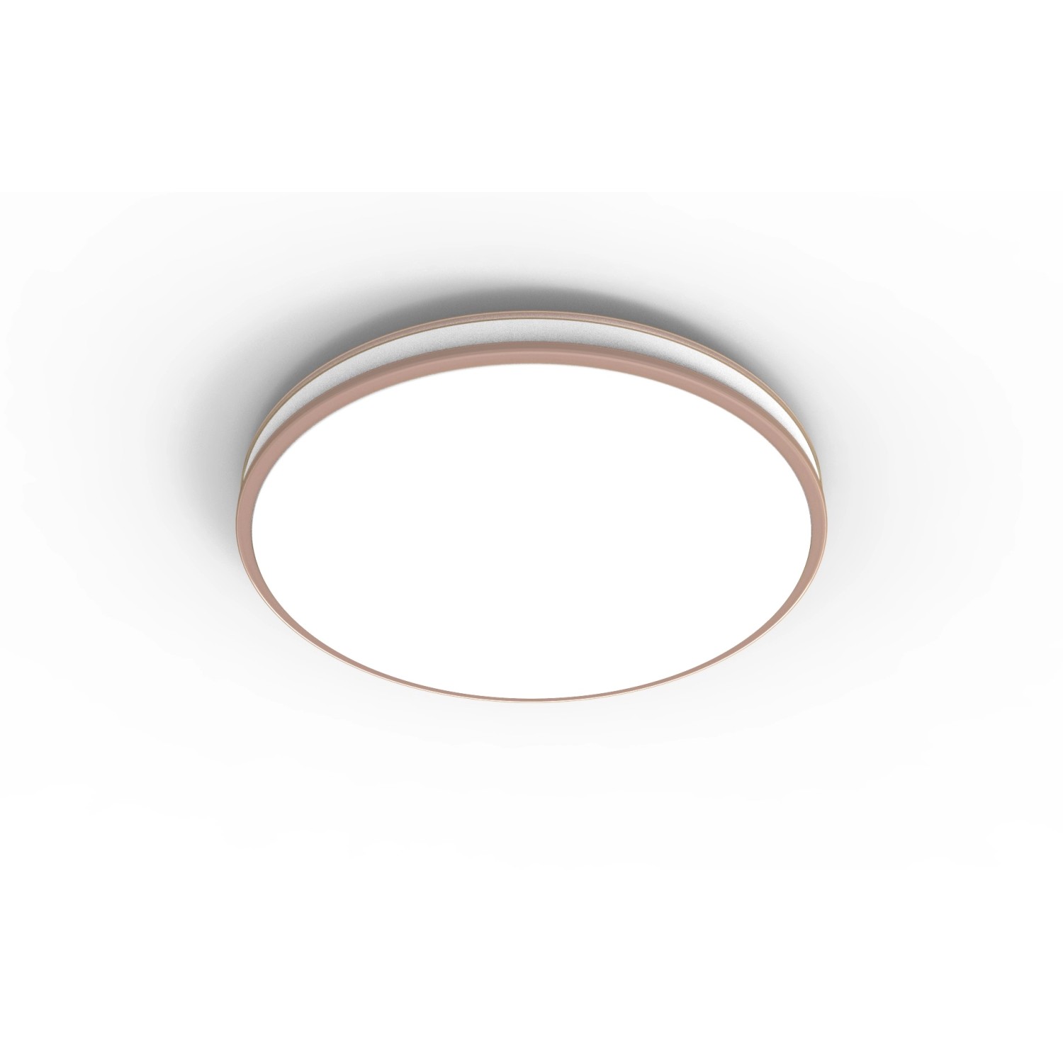 EURAKLES LED stropní svítidlo RETRO, 36 W, 2800 lm, IP44, zlatá, pr 43 x 6 cm