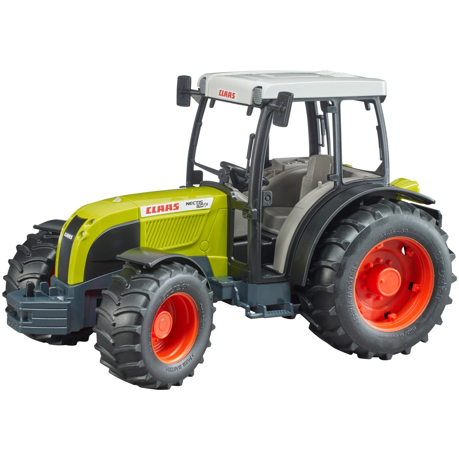 Bruder Traktor Claas Nectis 267 F, zelený, 25,2 x 12,9 x 15 cm