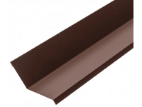 COVERNIT Lemování ke zdi CLASSIC vrchní RAL 8017 hnědé 2000 x 85/93 mm