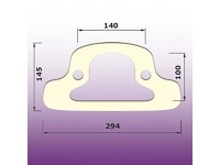 Těsnění WC kombi mezi nádrž a mísu typ B G4/98 Těsnění WC kombi mezi nádrž a mísu typ B G4/98