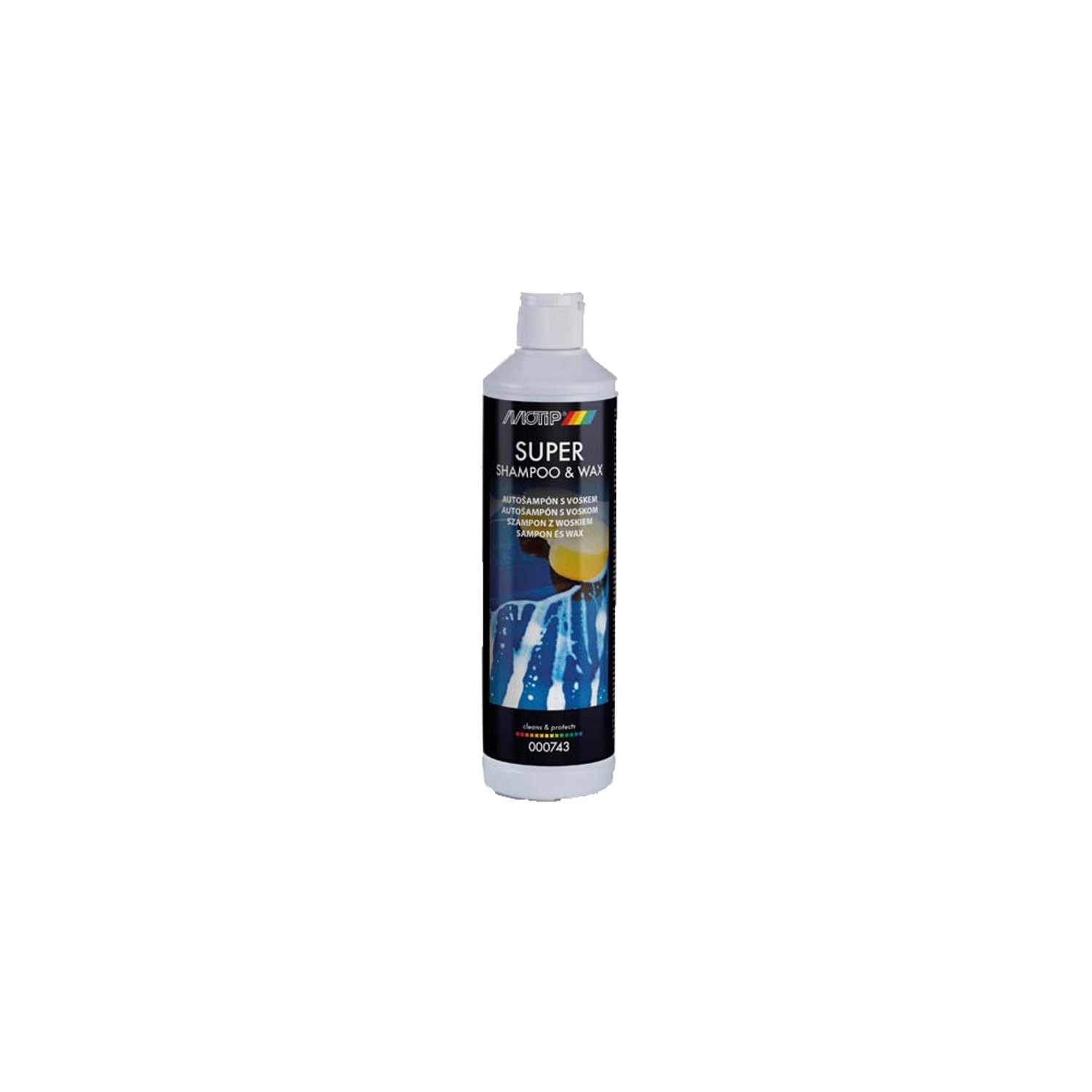 MOTIP Autošampon s voskem 500 ml