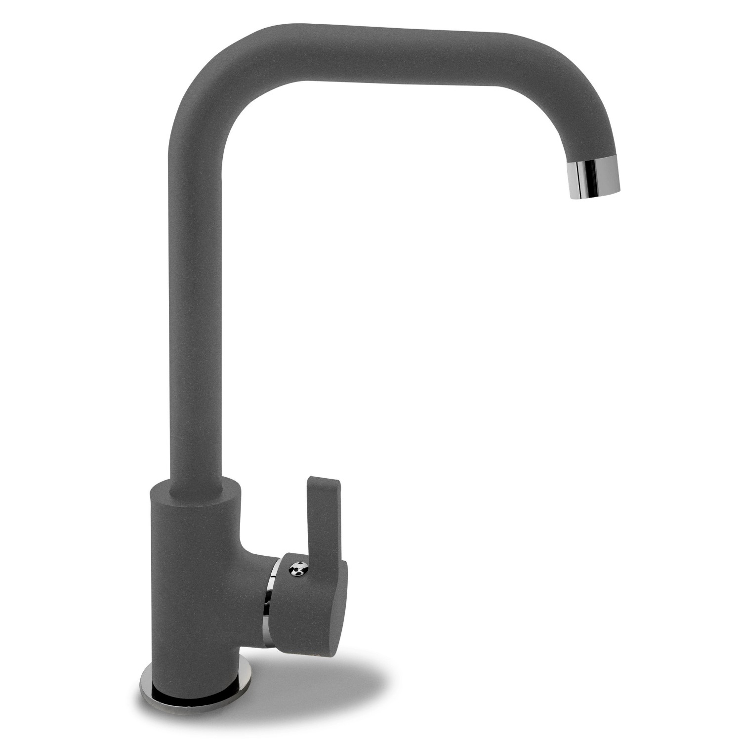 Pyramis Granitová Stojánková dřezová baterie Silvio, šedá