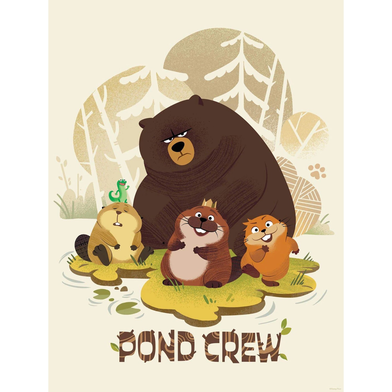 Komar Plakát Disney Pixar Hoppers Pond Crew 30 x 40 cm