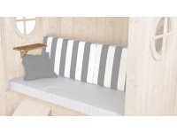 Weka Boční odkládací stolek k zahradnímu posezení Bozen a Merano, přírodní