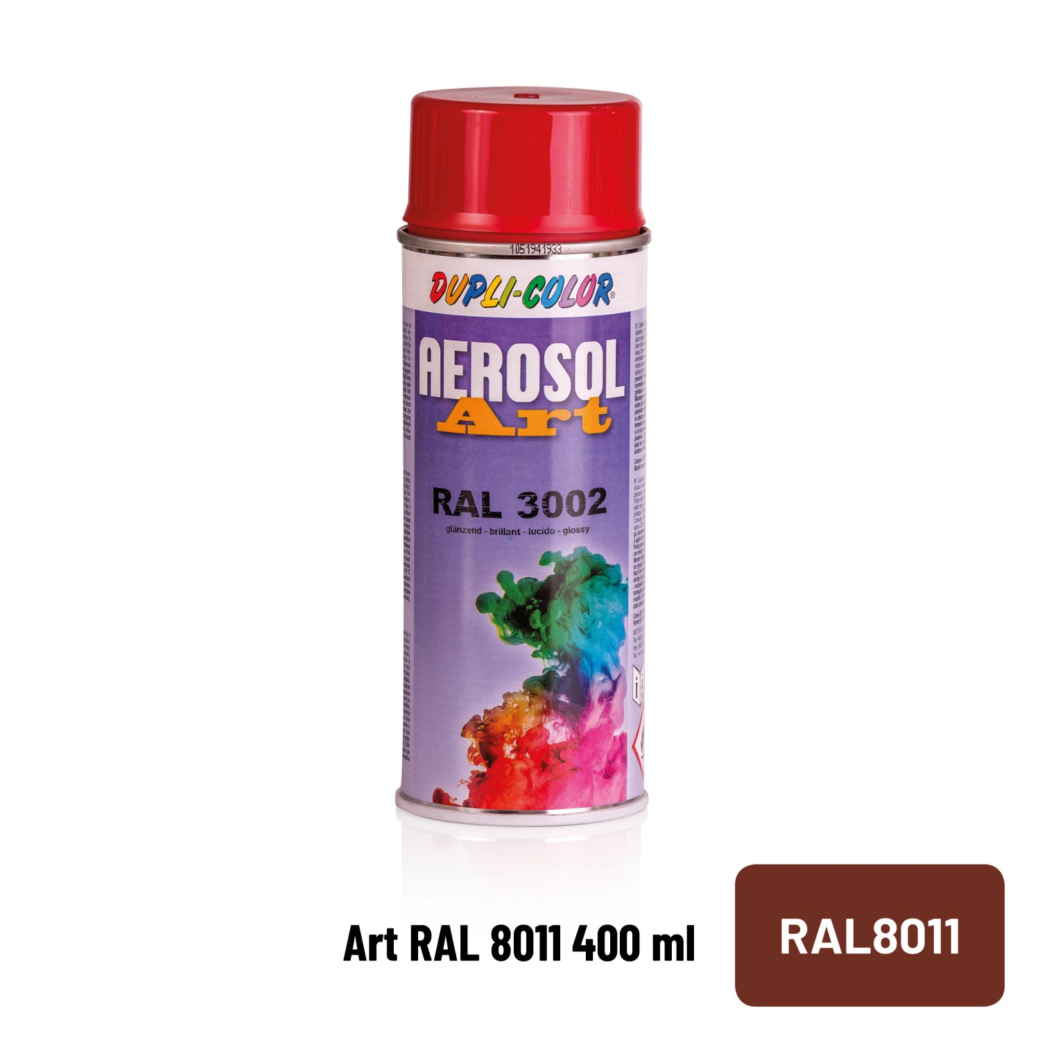 DUPLI-COLOR Lak ve spreji AEROSOL ART (8011) oříšková hnědá 400 ml