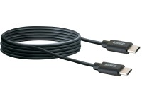 Schwaiger Synchronizační a nabíjecí kabel USB-C/USB-C, černá, 2 m