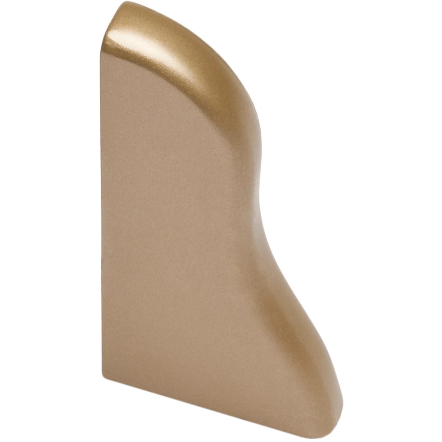 OBI Koncovka zlatá matná 40 mm x 20 mm, 2 ks