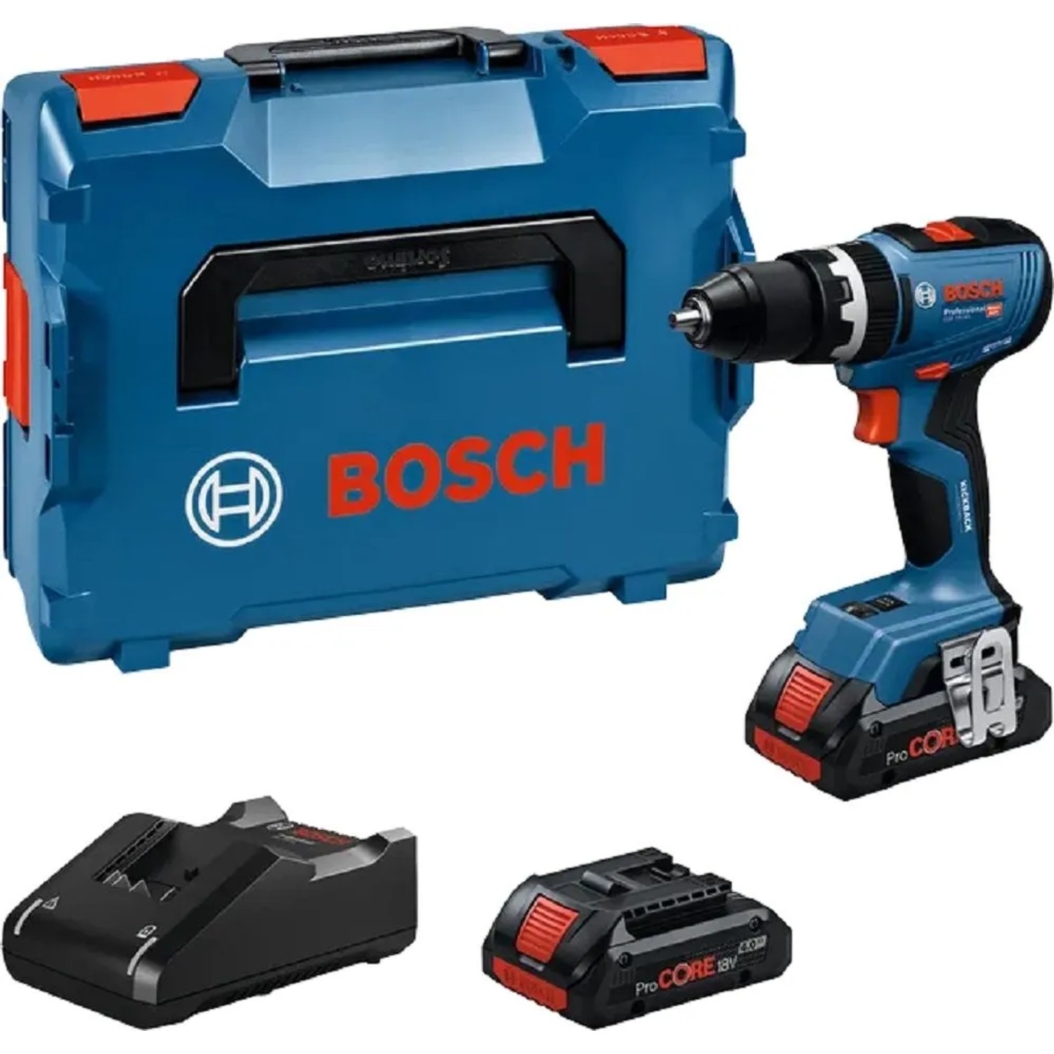Bosch Professional Aku příklepový vrtací šroubovák PRO HEAVY DUTY GSB 18V-65