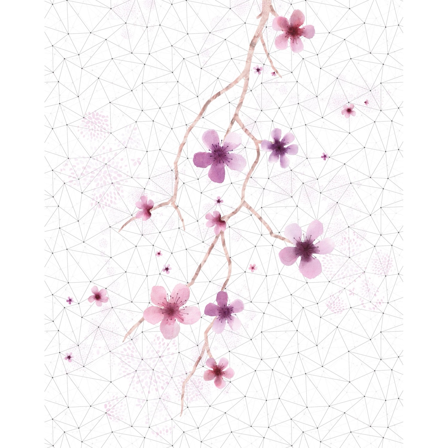 Komar Vliesová fototapeta Cherry Tree 200 x 250 cm