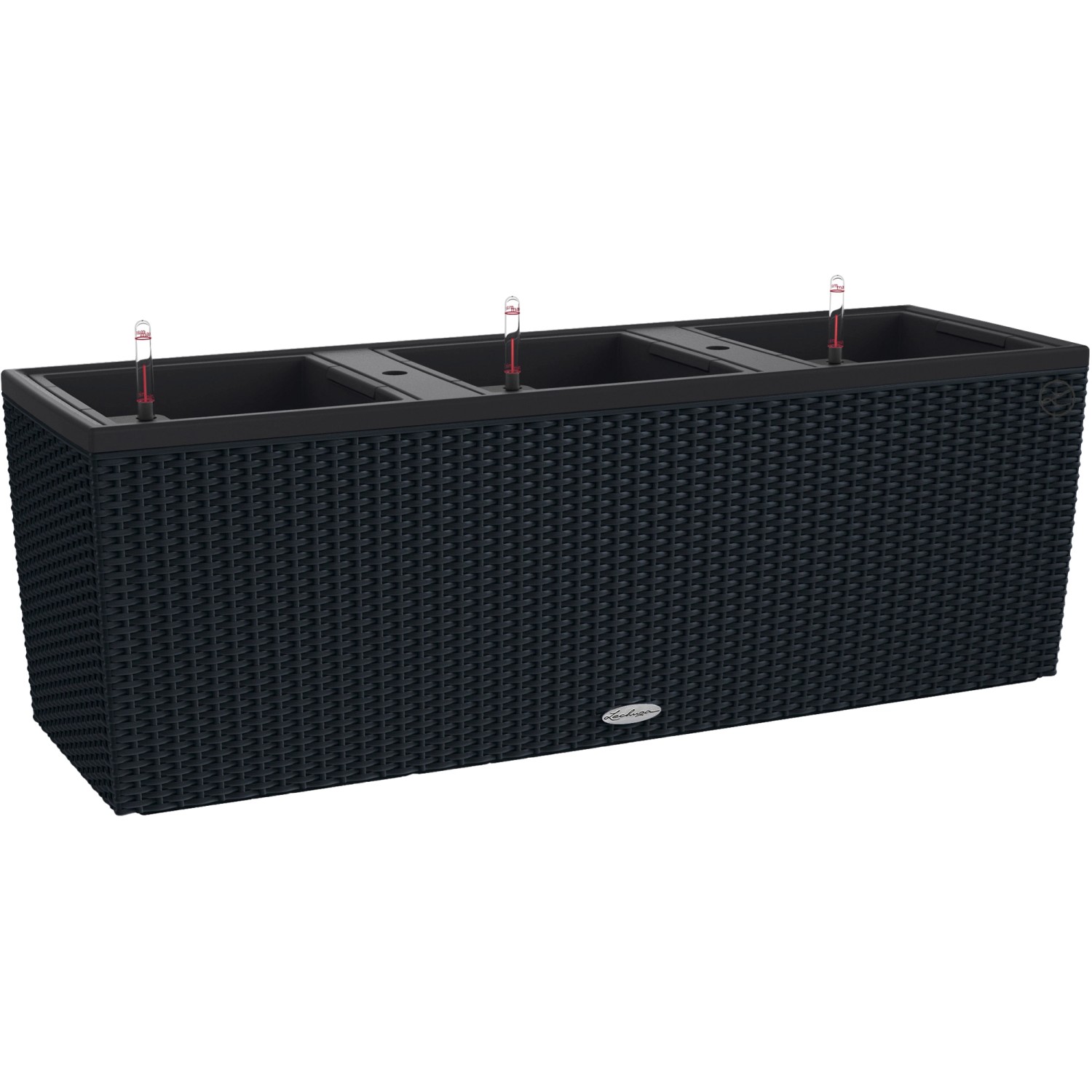 Lechuza Truhlík Trio Cottage 30 černý, 345 x 325 x 1000 mm