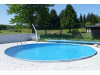 Summer Fun Bazénová sada s ocel. stěnou Balearen zapuštěný 500 cm x 150 cm