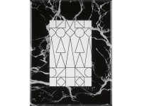 Skleněný rámeček na obrázky Midnight Mystery mramorový černý 10 cm x 15 cm Skleněný rámeček na obrázky Midnight Mystery mramorový černý 10 cm x 15 cm