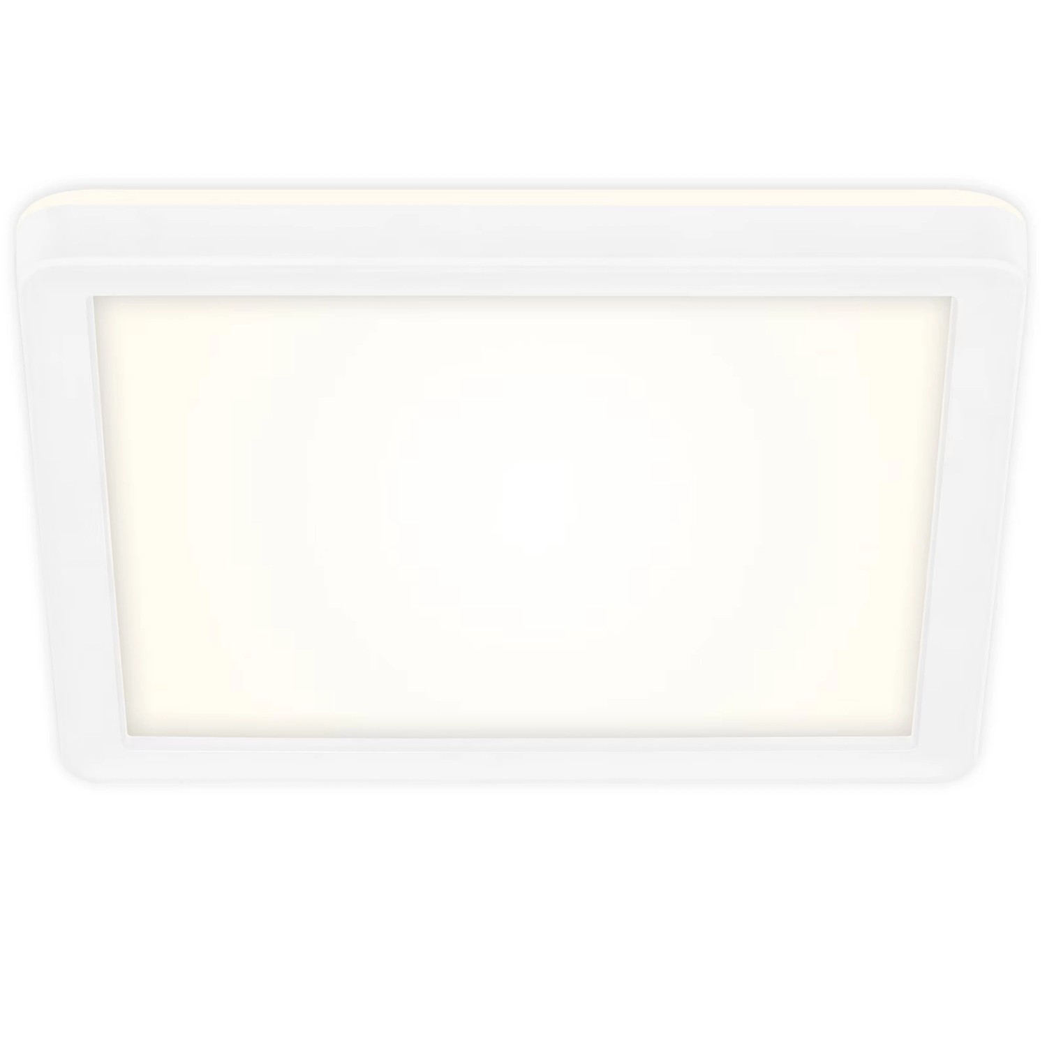 Briloner LED stropní svítidlo Slim bílé 12W 1400lm 4000K 19 x 19 x 2,8 cm