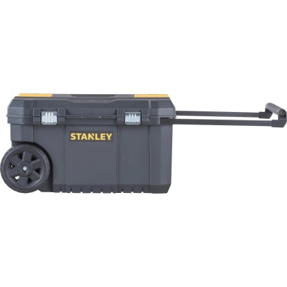 Stanley Essential Mobile box na nářadí, 50L pojízdný box s teleskopickou rukojetí.