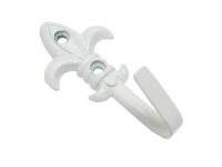 Gardinia Okrasný háček model Lilie bílý 5,5 cm, 2 ks Gardinia Okrasný háček model Lilie bílý 5,5 cm, 2 ks