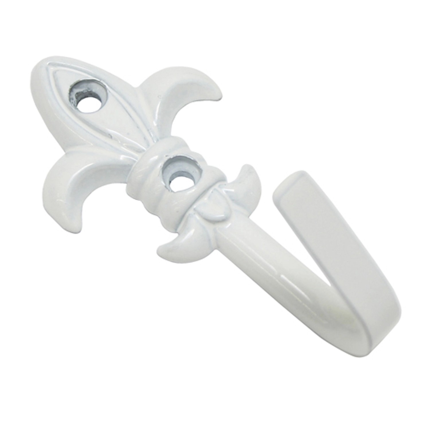 Gardinia Okrasný háček model Lilie bílý 5,5 cm, 2 ks