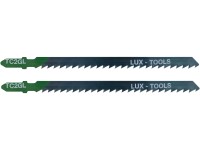 LUX-TOOLS Listy přímočaré pily na dřevo dlouhé hrubý řez upínání U, 2 ks