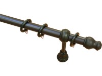 Gardinia Záclonová souprava Lugano ořech 200 cm