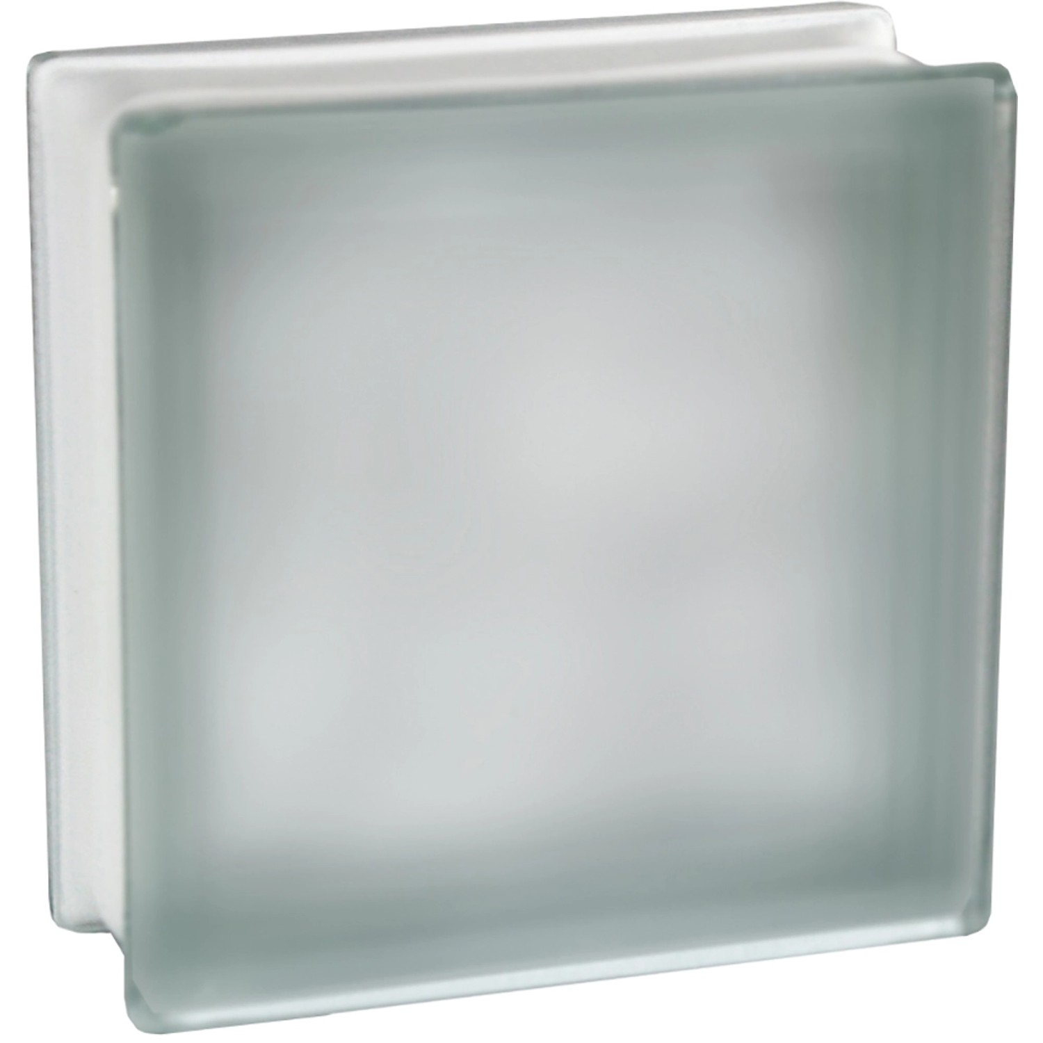 Fuchs Design Zvukotěsná luxfera Clear View mléčné sklo, bílá, 19 x 19 x 8 cm