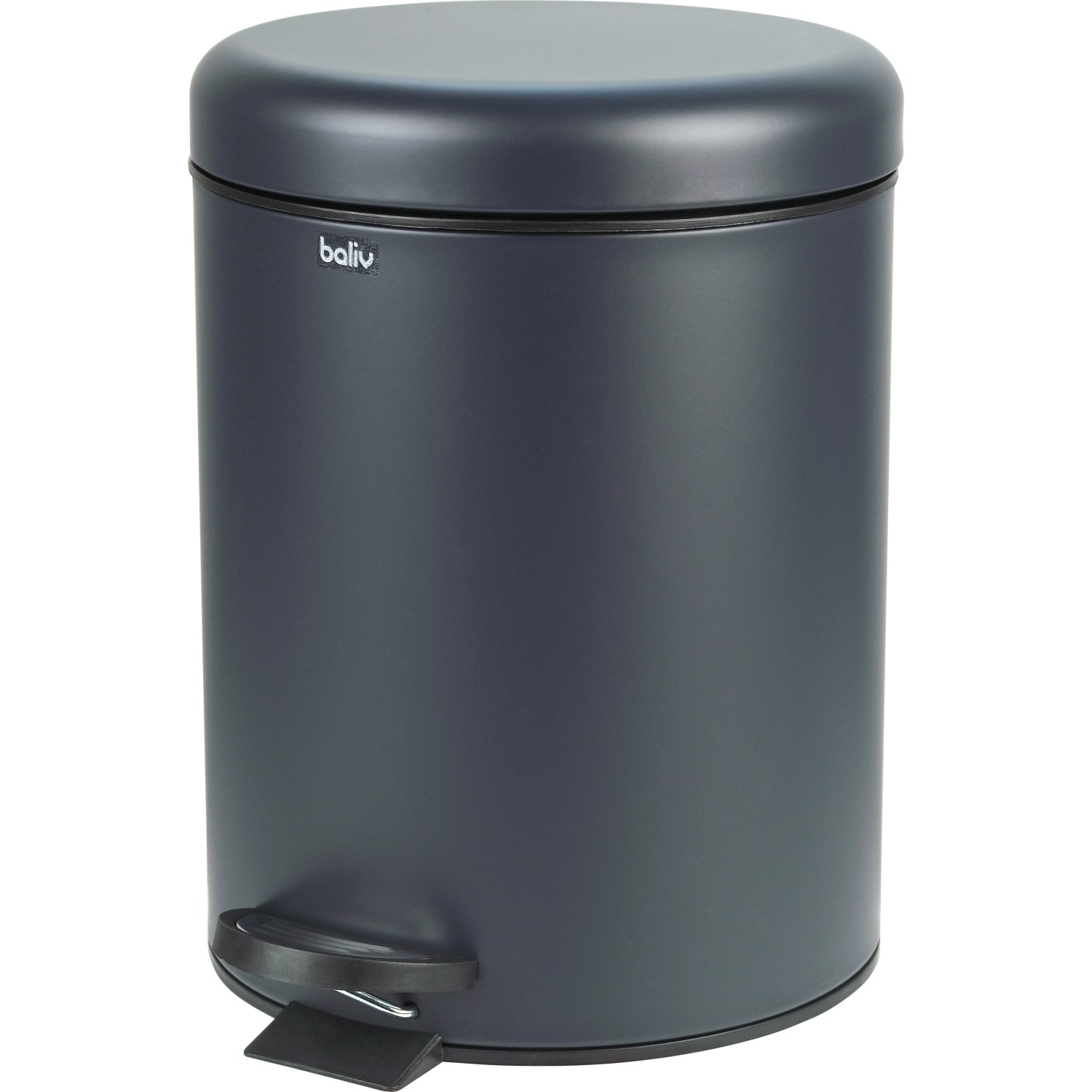 baliv Kosmetický odpadkový koš, modrý, kovový, 5 l