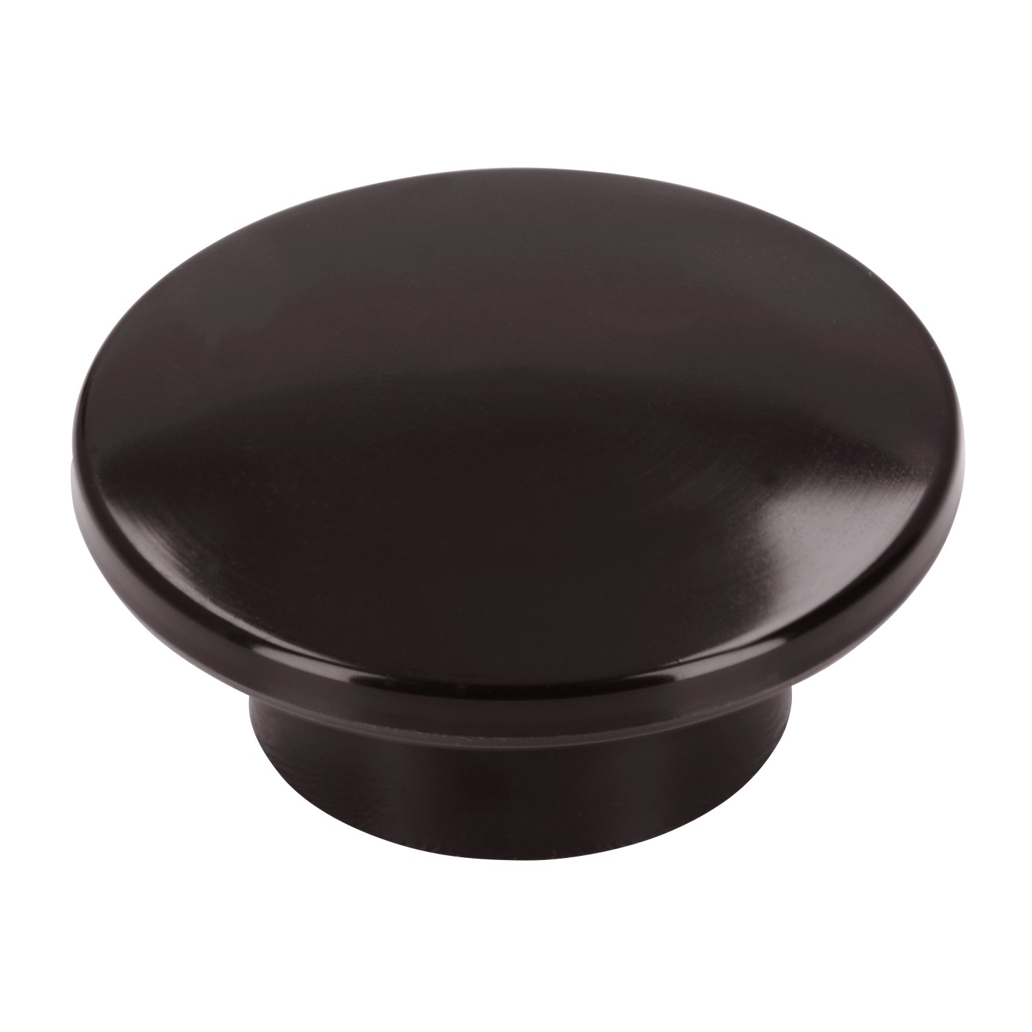 Siro Nábytková knopka 0104 kulatá, plast hnědý 47 mm